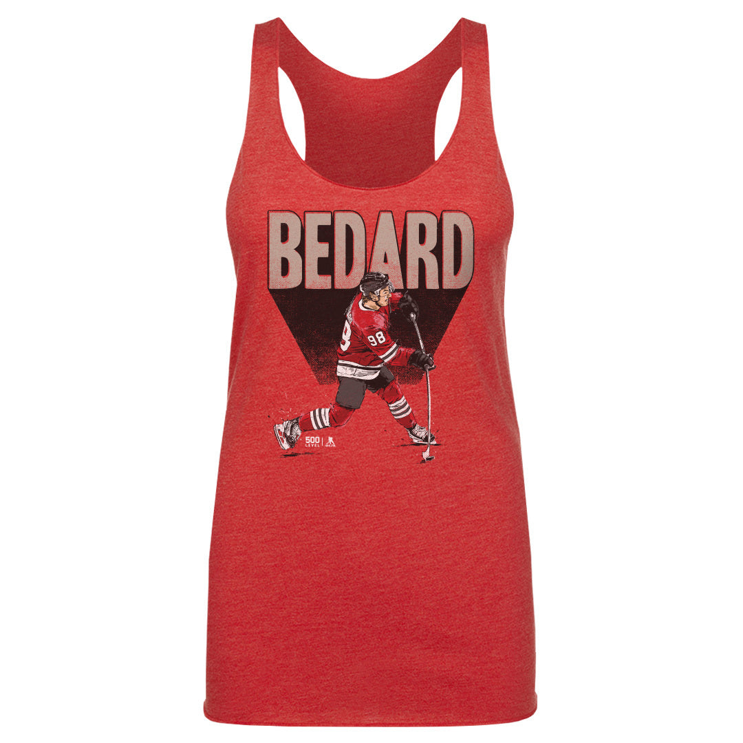 Connor Bedard Chicago Bold WHT