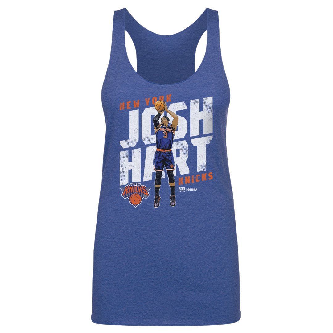 Josh Hart New York Knicks Slant WHT