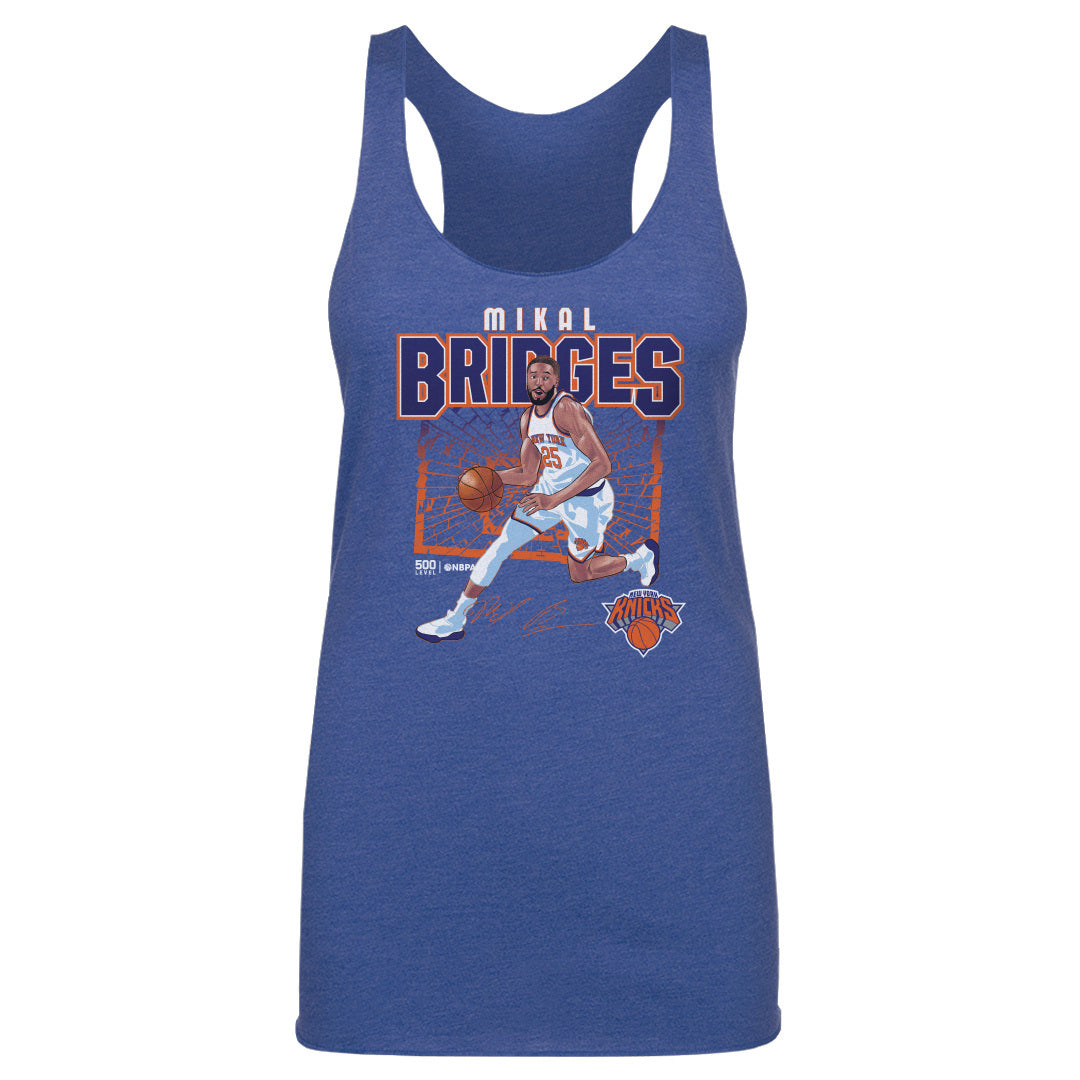 Mikal Bridges New York Knicks Shattered WHT