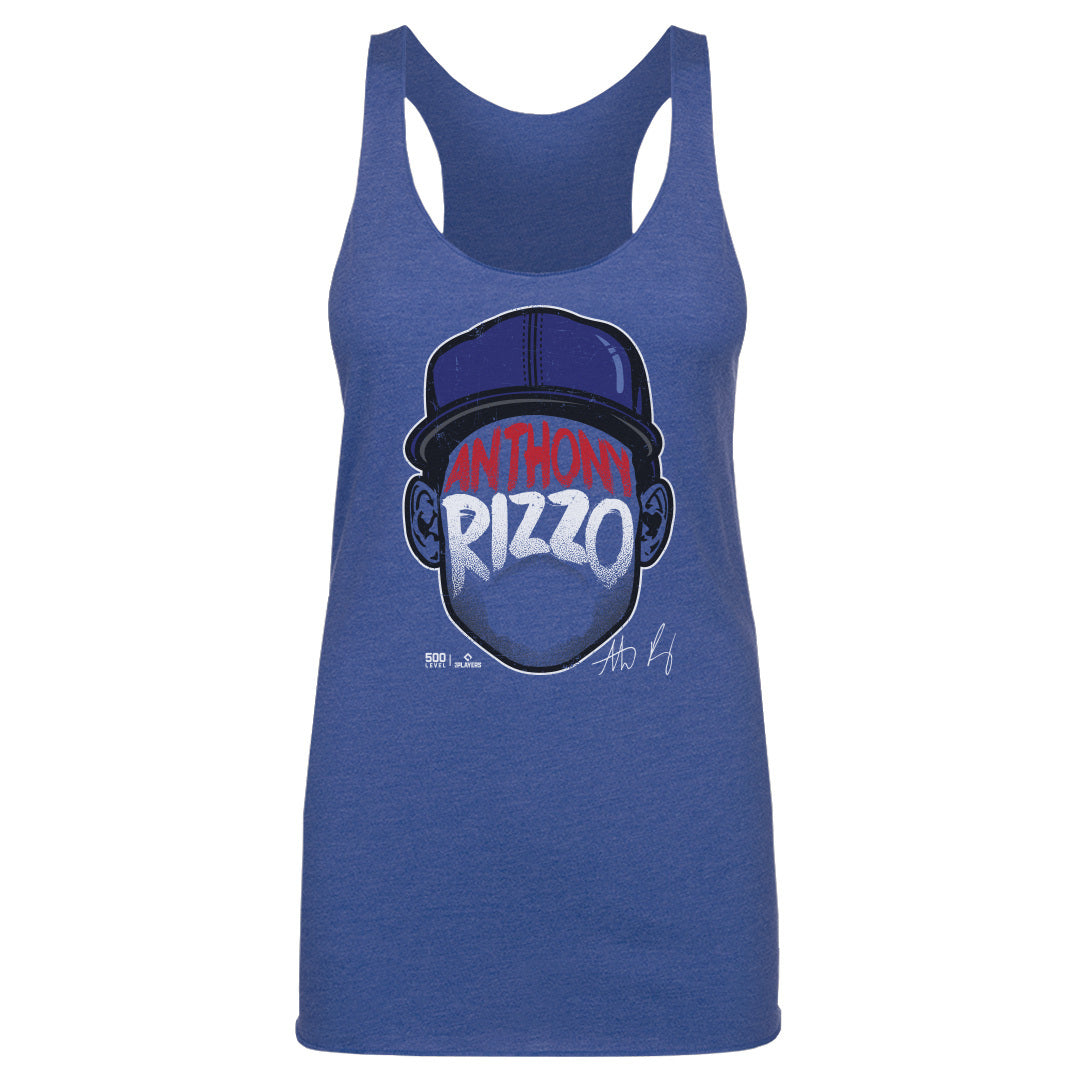 Anthony Rizzo Chicago C Player Silhouette WHT