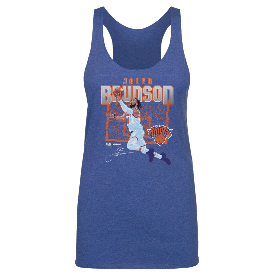 Jalen Brunson New York Knicks Shattered WHT