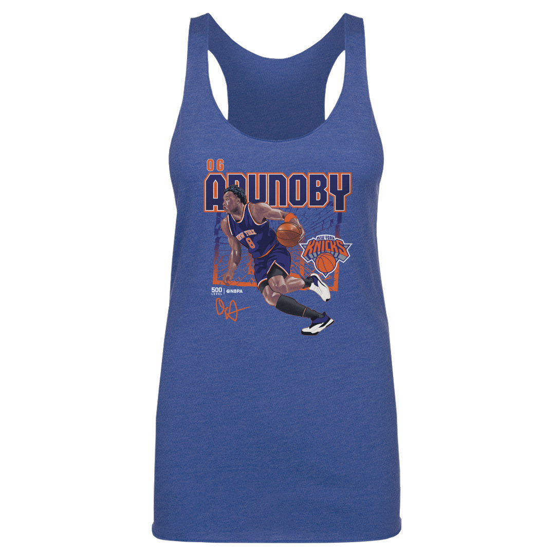 OG Anunoby New York Knicks Shattered WHT