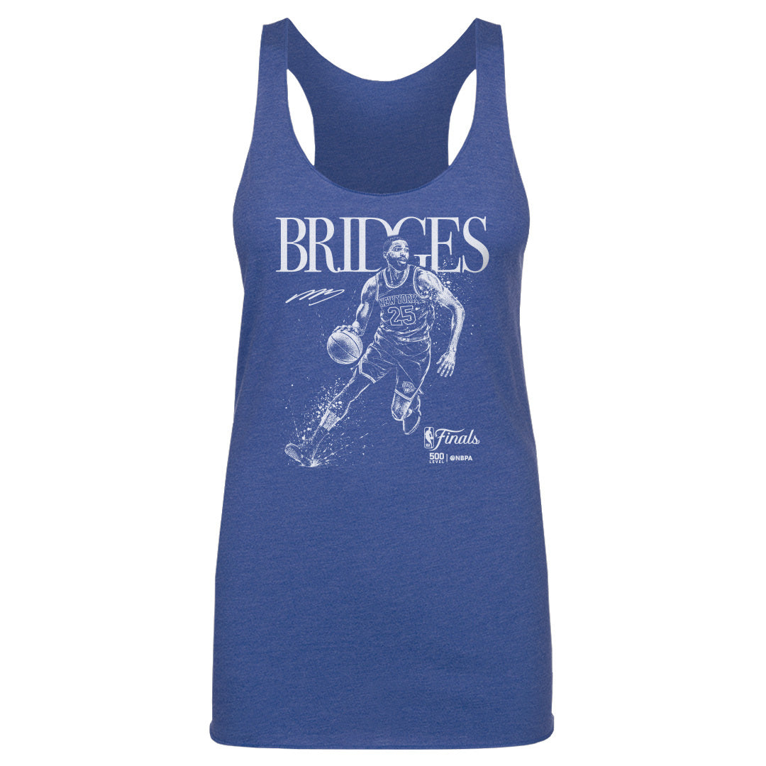 Mikal Bridges New York Knicks NBA Finals 2026 Mono WHT