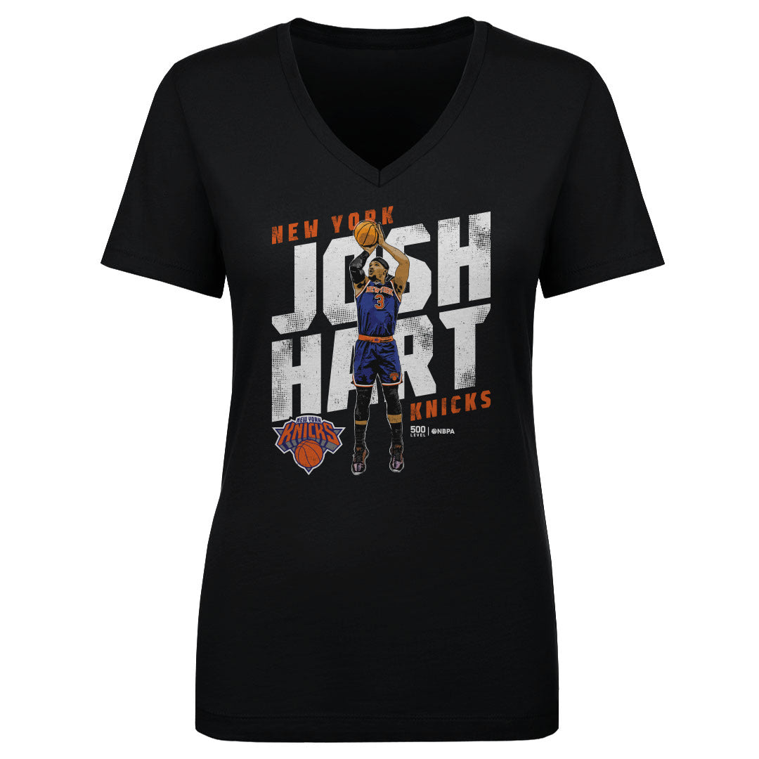 Josh Hart New York Knicks Slant WHT
