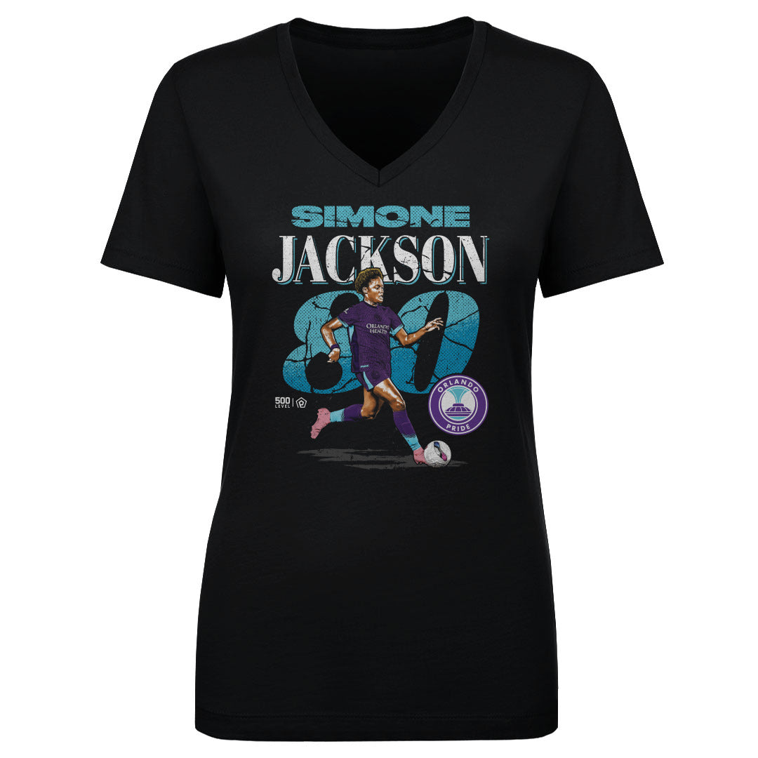 Simone Jackson Orlando Pride Cracked Number WHT