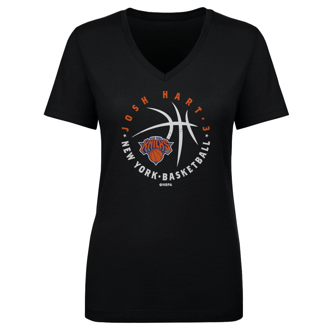 Josh Hart New York Knicks Player Ball WHT