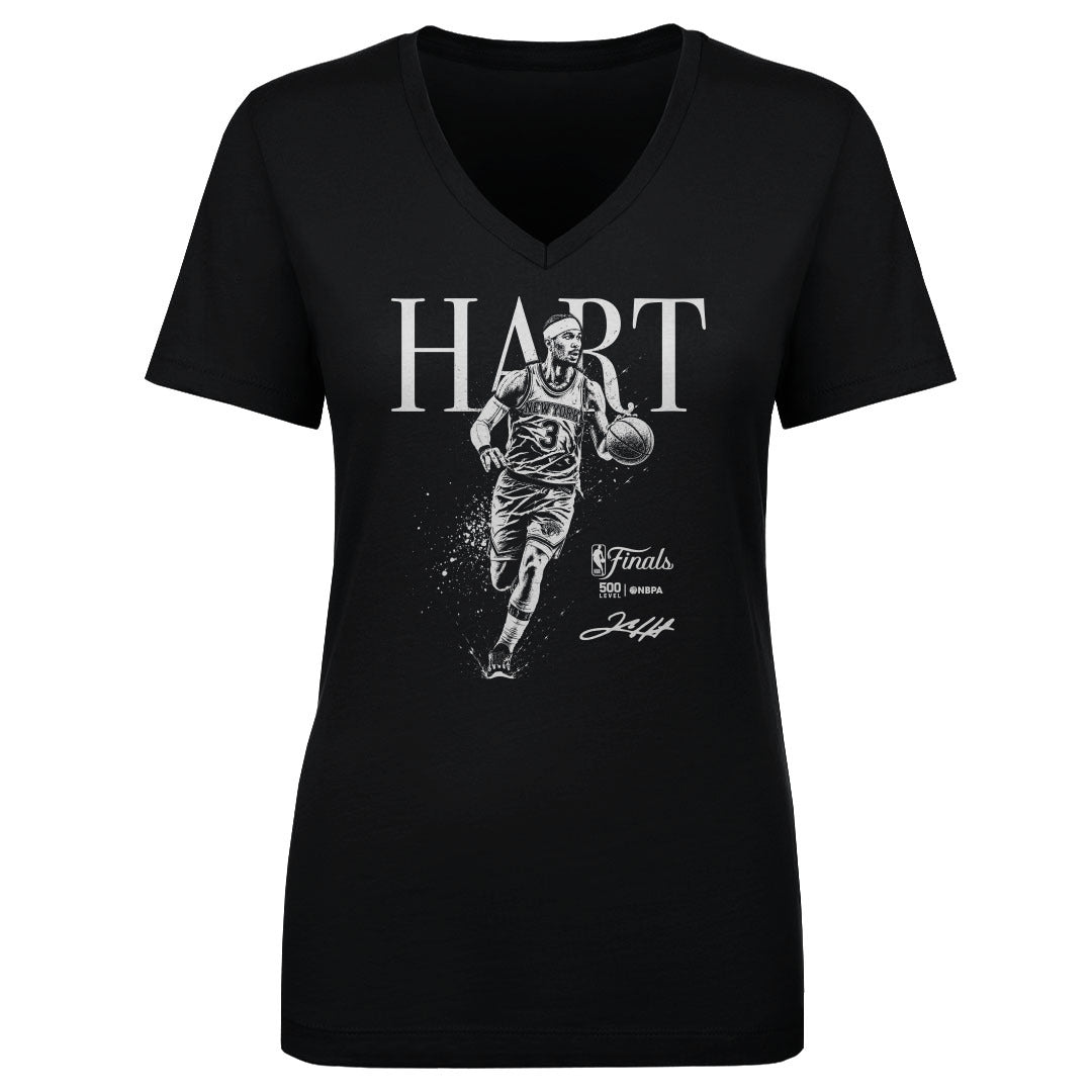 Josh Hart New York Knicks NBA Finals 2026 Mono WHT