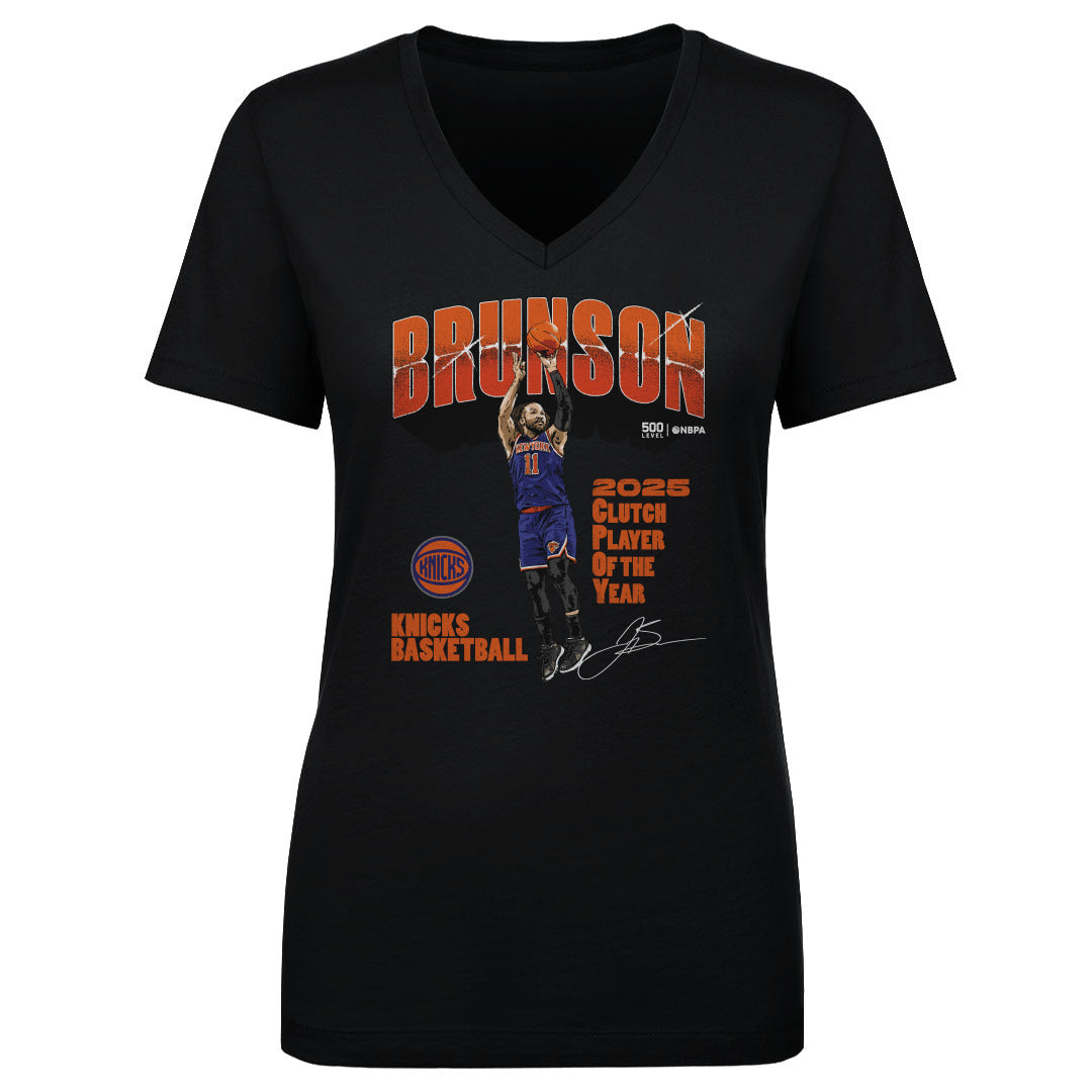 Jalen Brunson New York Knicks 2025 Clutch Player Of The Year WHT