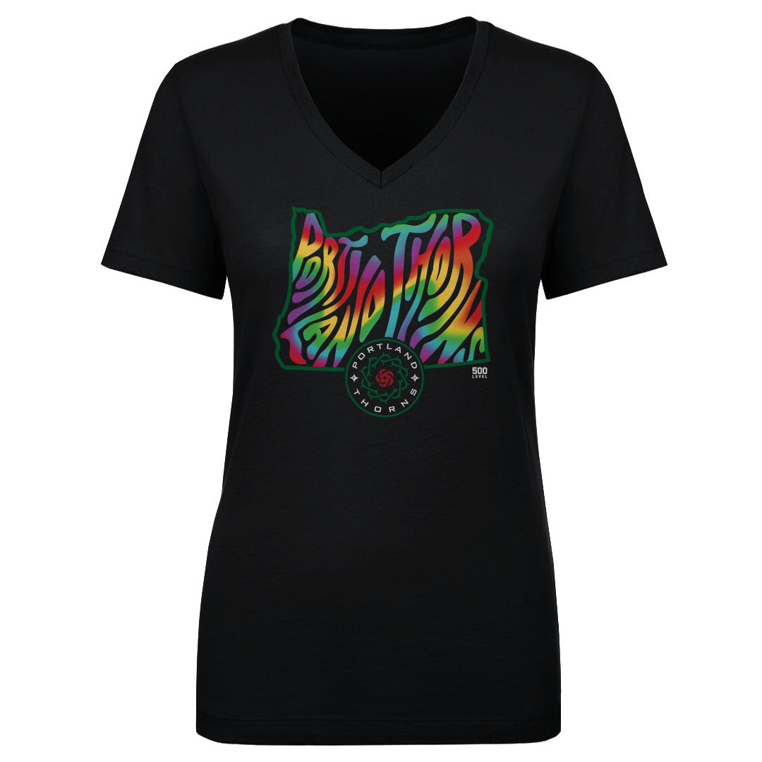Portland Thorns FC Groovy Pride State WHT