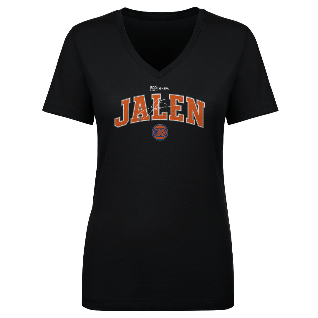 Jalen Brunson New York Knicks Team Font WHT