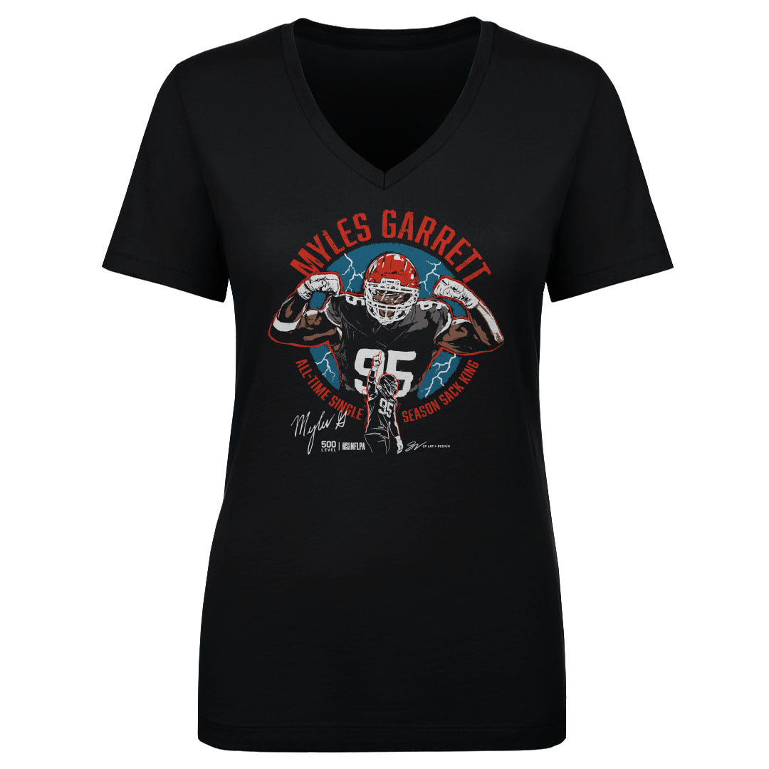 Myles Garrett Cleveland All-Time Sack King WHT
