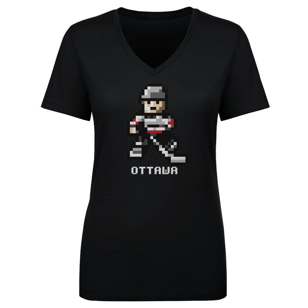 Ottawa Hockey 8-bit WHT