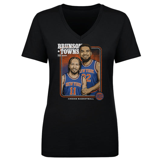 Jalen Brunson & Karl-Anthony Towns New York Knicks Step Brothers WHT