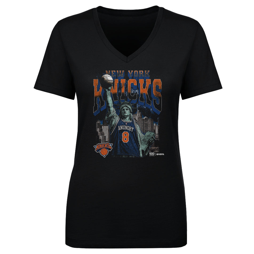 OG Anunoby New York Knicks Statue Of Liberty WHT