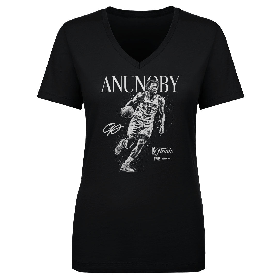 OG Anunoby New York Knicks NBA Finals 2026 Mono WHT
