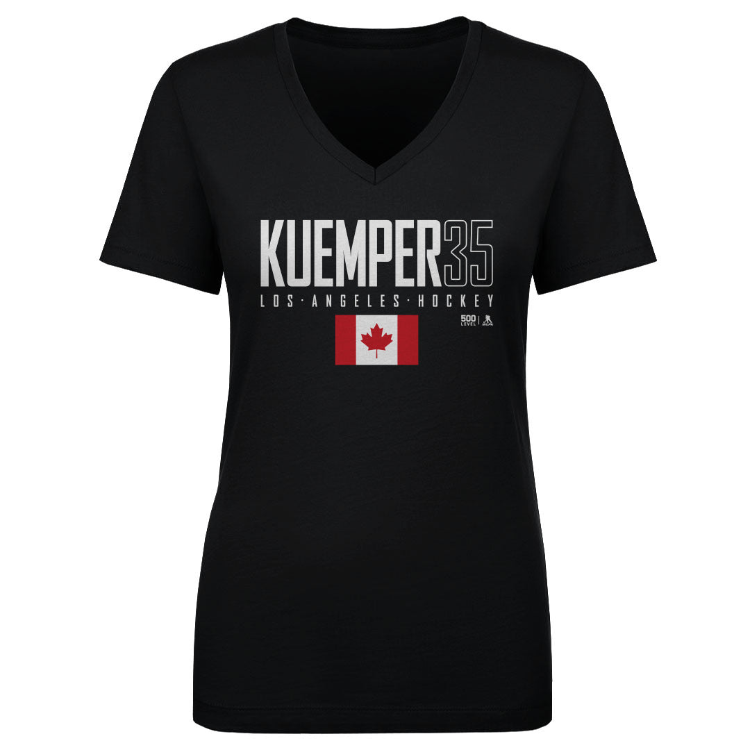 Darcy Kuemper Los Angeles Canada Elite WHT