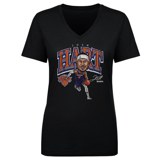 Josh Hart New York Knicks Cartoon WHT
