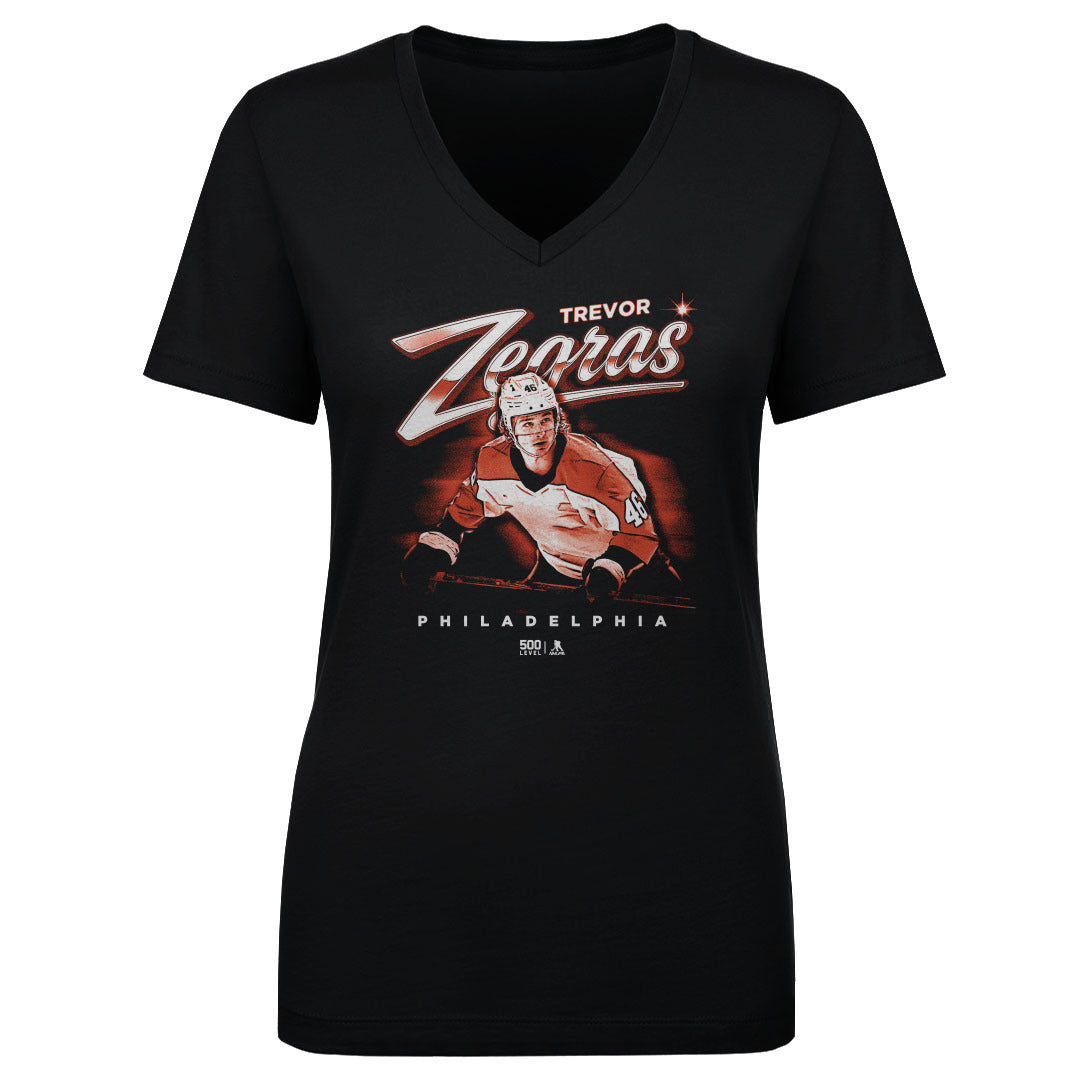 Trevor Zegras Philadelphia Bitmap WHT