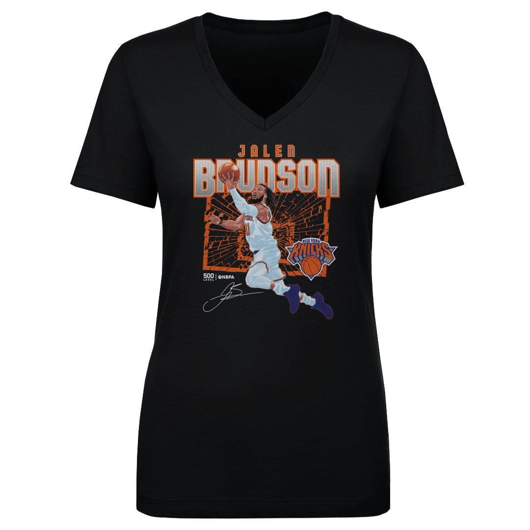 Jalen Brunson New York Knicks Shattered WHT