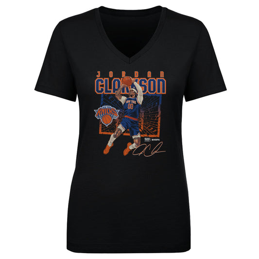 Jordan Clarkson New York Knicks Shattered WHT