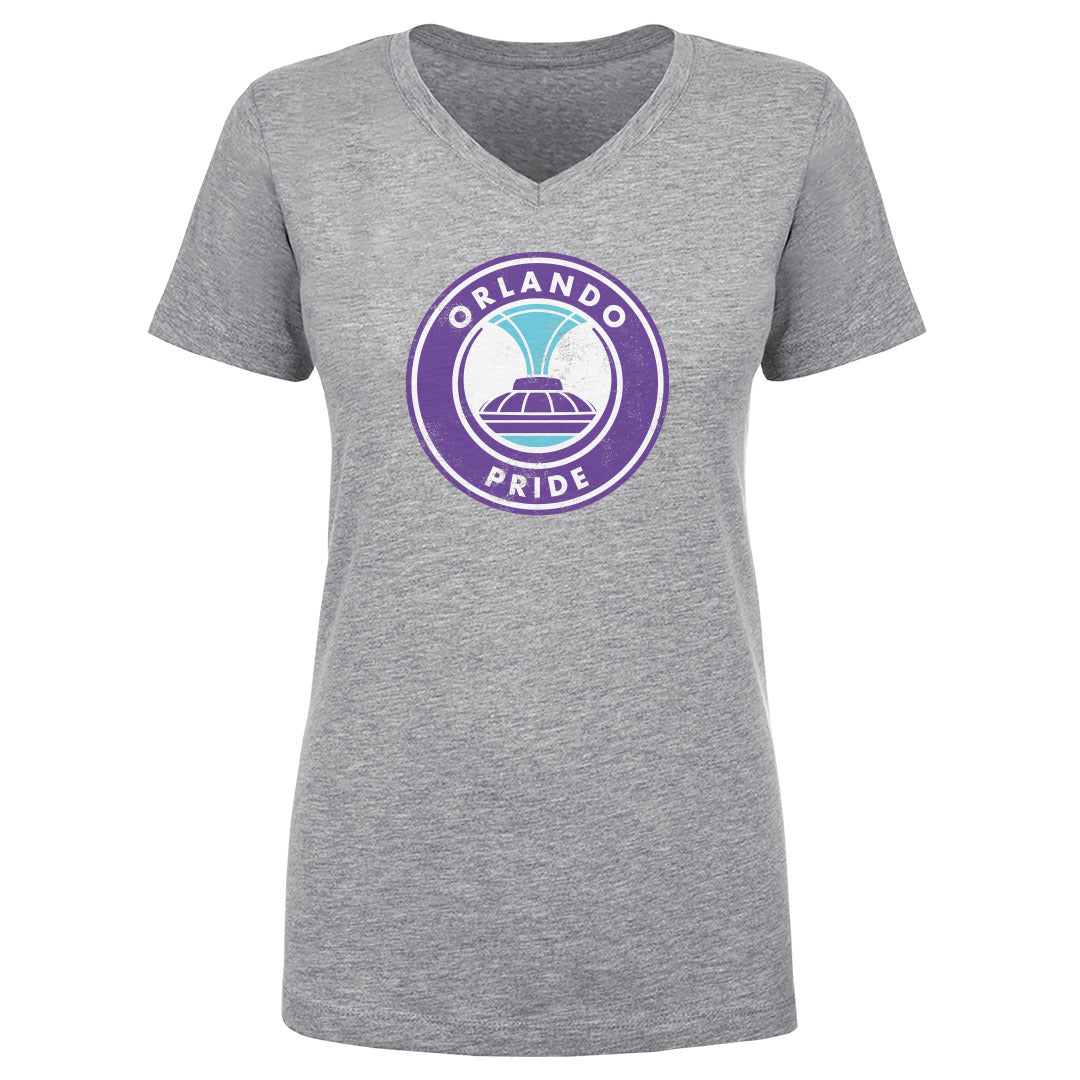 Orlando Pride Vintage Primary Logo WHT
