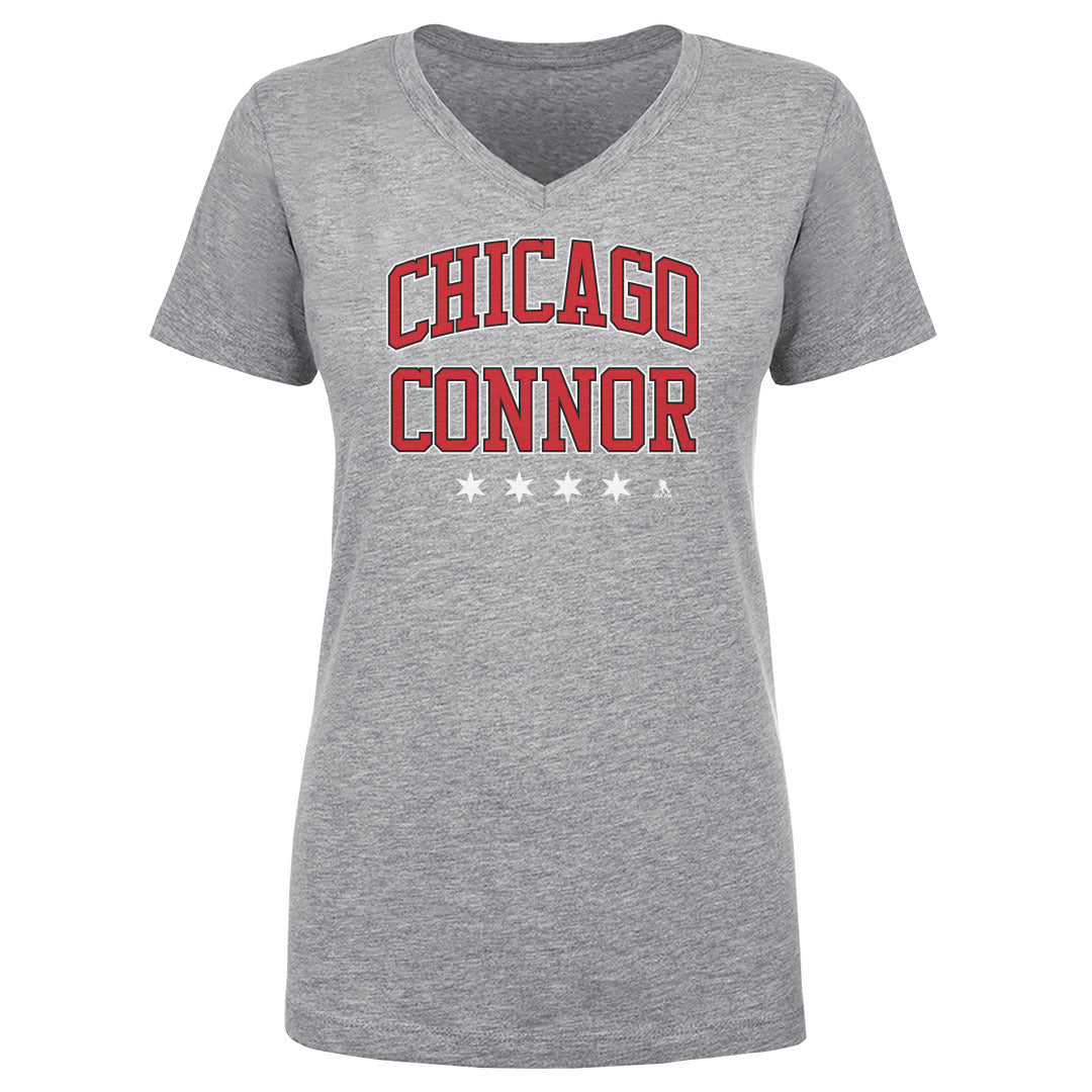 Connor Bedard Chicago Athletic Font WHT