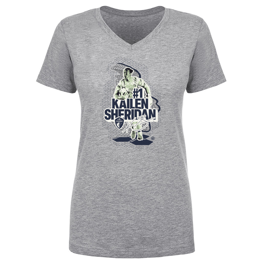 Kailen Sheridan North Carolina Courage Dots WHT