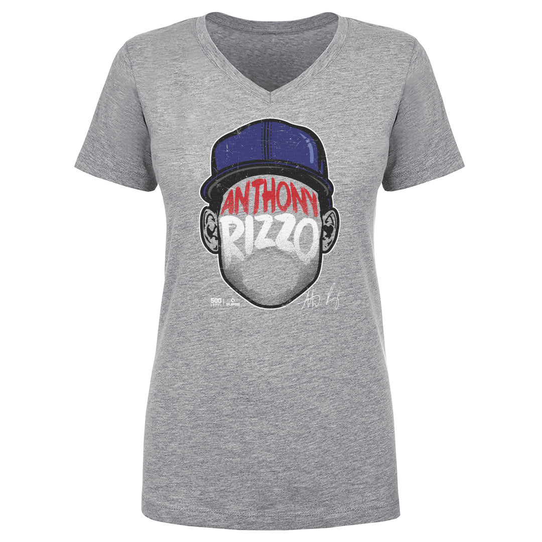 Anthony Rizzo Chicago C Player Silhouette WHT