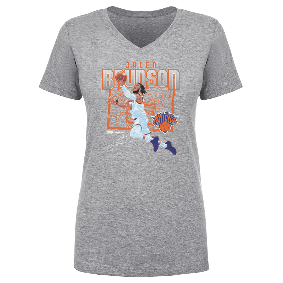 Jalen Brunson New York Knicks Shattered WHT