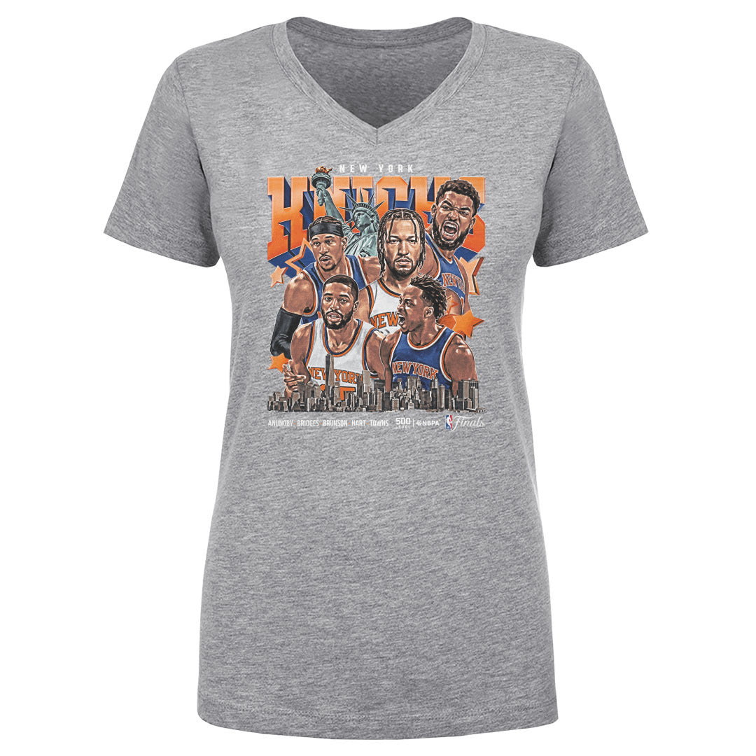 New York Knicks NBA Finals 2026 Collage WHT