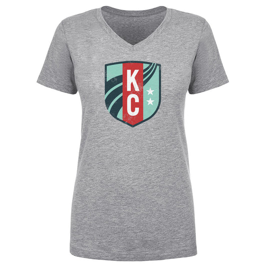 Kansas City Current Vintage Primary Logo WHT