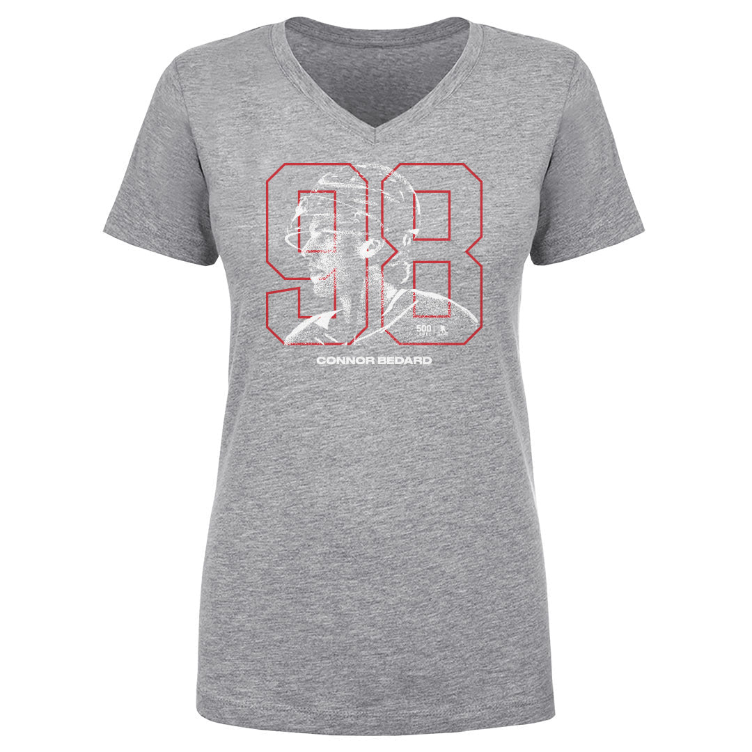 Connor Bedard Chicago Overlay WHT