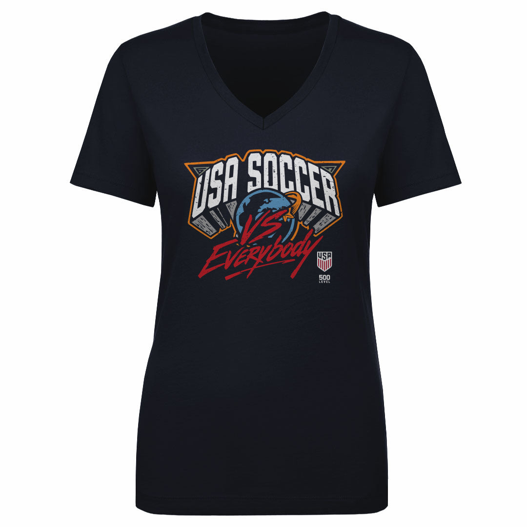 U.S. Soccer Vs. Everybody Graphic WHT