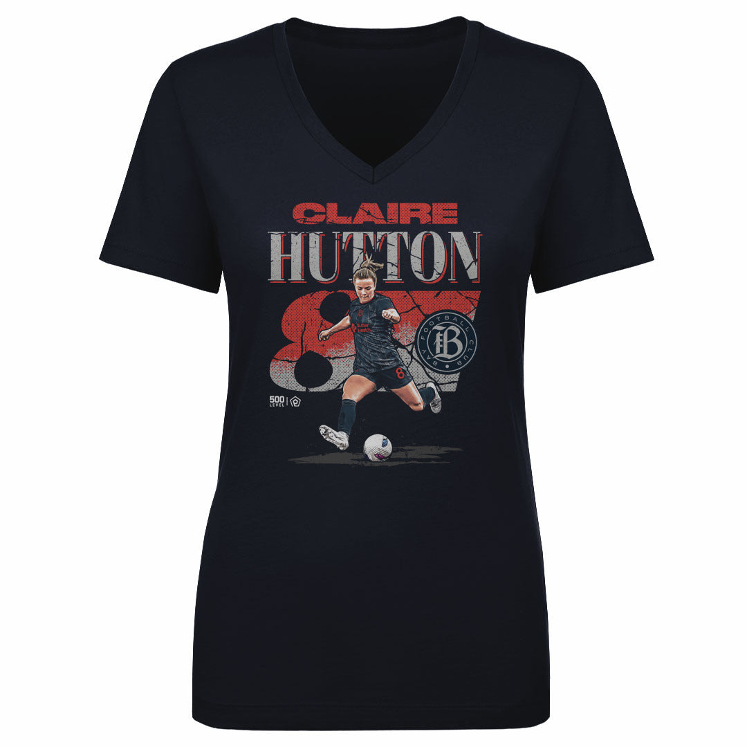 Claire Hutton Bay FC Cracked Number WHT