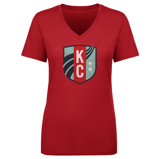 Kansas City Current Vintage Primary Logo WHT