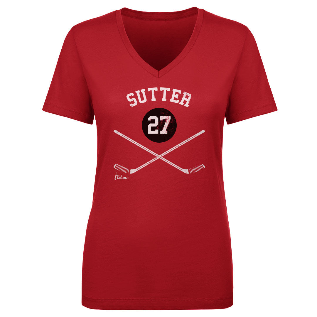 Darryl Sutter Chicago 27 Sticks WHT