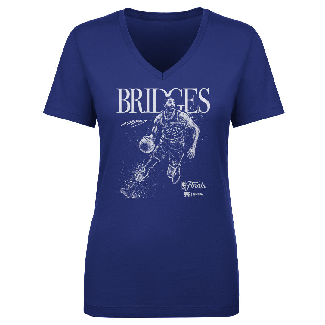 Mikal Bridges New York Knicks NBA Finals 2026 Mono WHT
