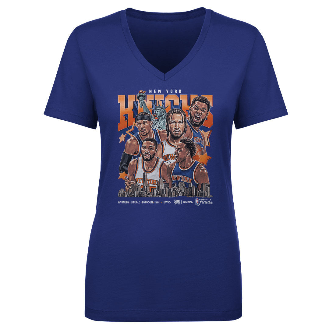 New York Knicks NBA Finals 2026 Collage WHT