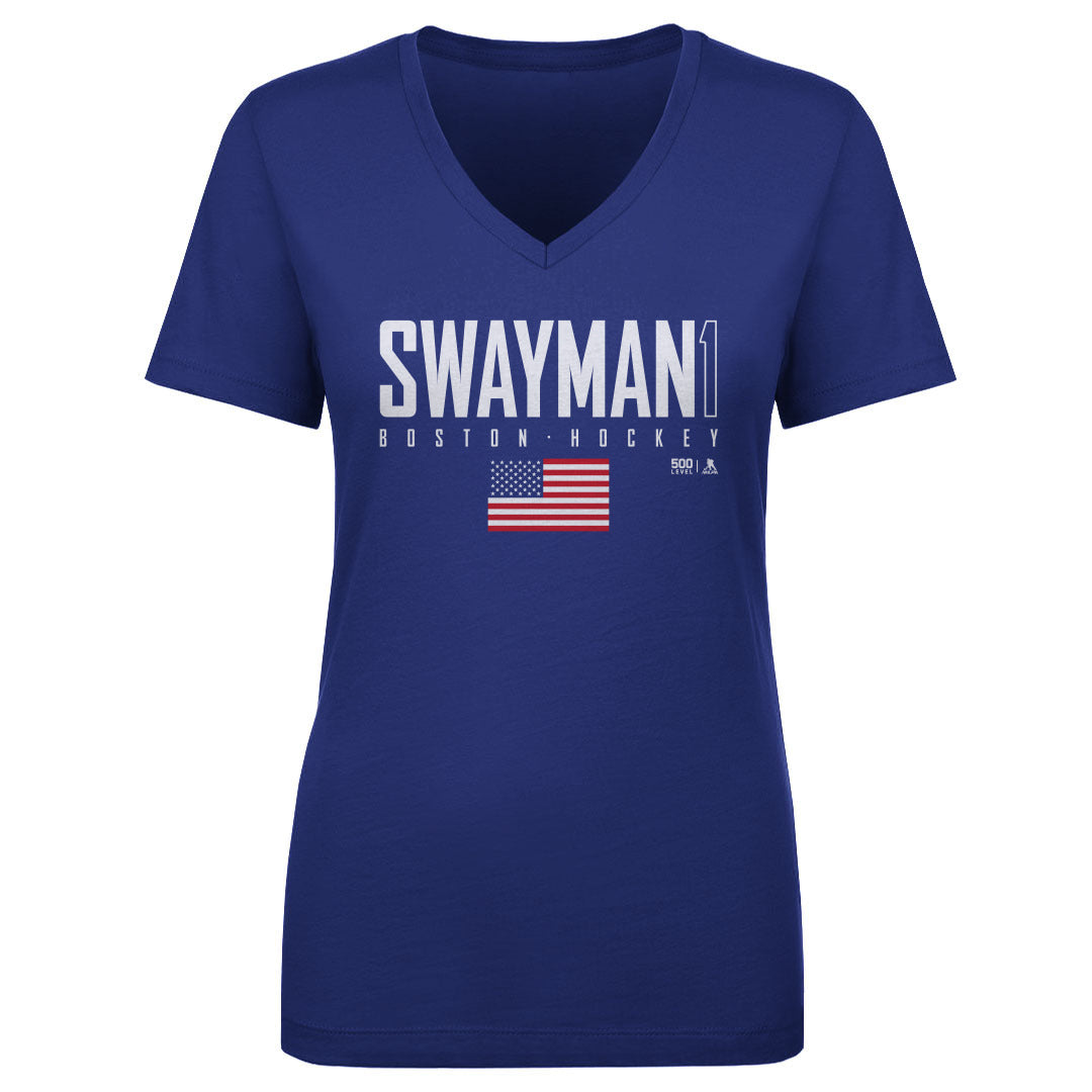 Jeremy Swayman Boston USA Elite WHT