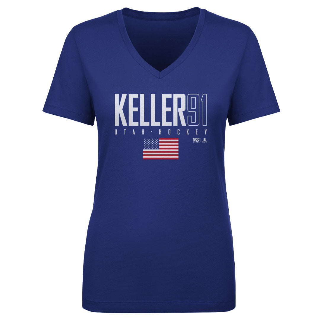 Clayton Keller Utah USA Elite WHT