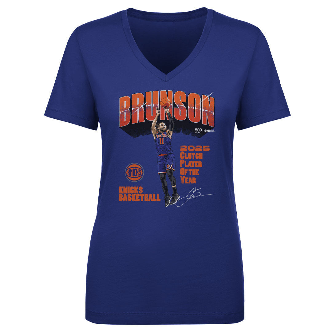 Jalen Brunson New York Knicks 2025 Clutch Player Of The Year WHT