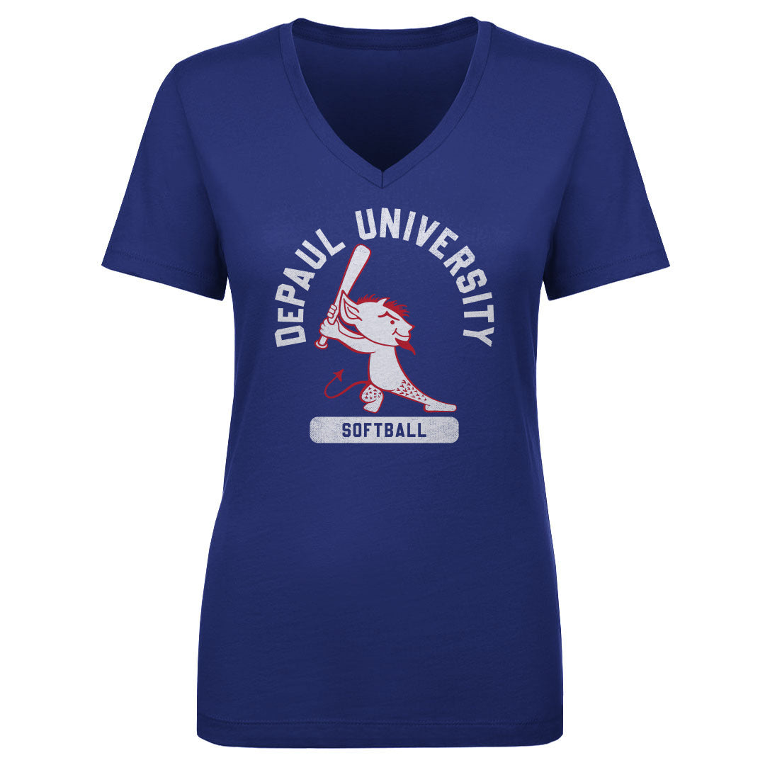 DePaul Blue Demons Billy Softball WHT