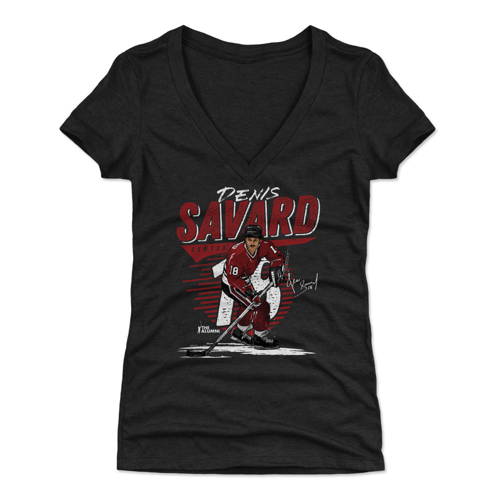 Denis Savard Chicago Comet WHT