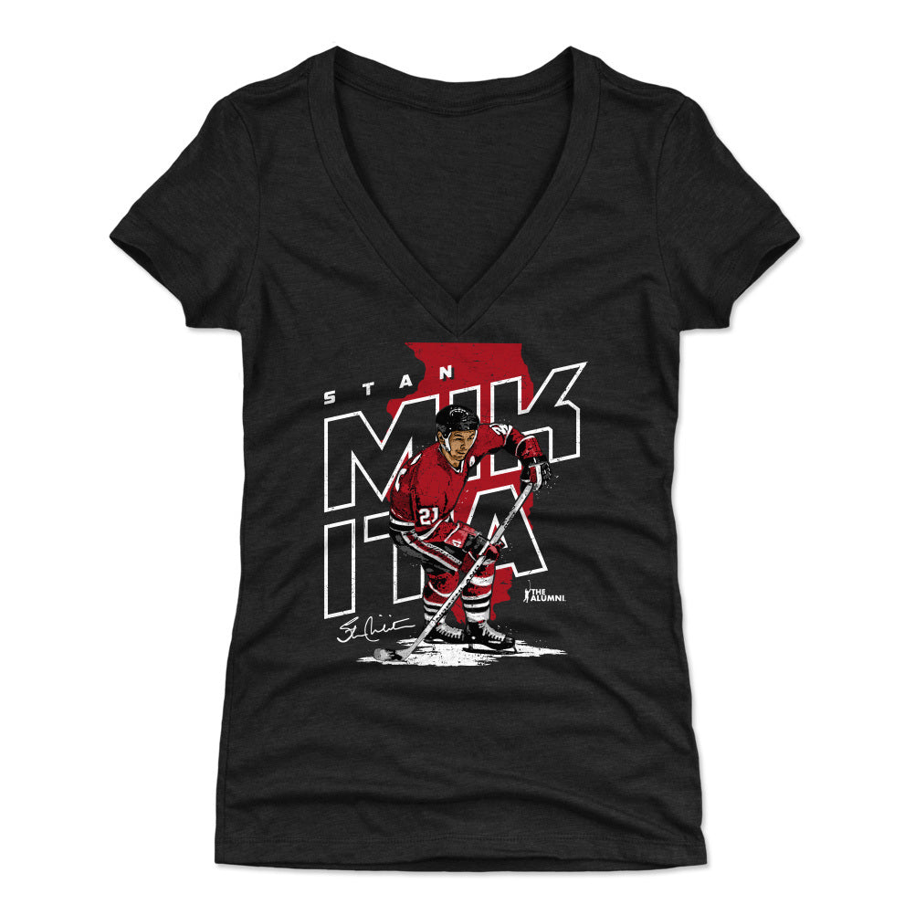Stan Mikita Player Map WHT