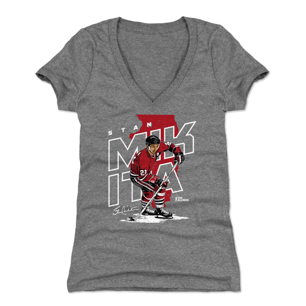 Stan Mikita Player Map WHT