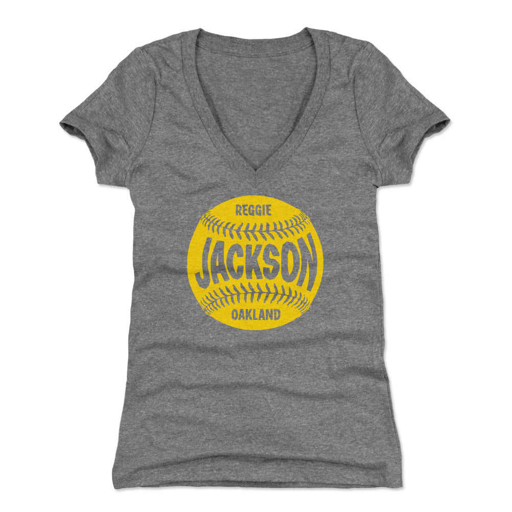Reggie Jackson Oakland Baseball WHT