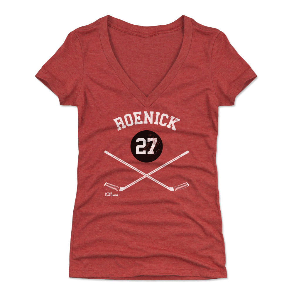 Jeremy Roenick Chicago 27 Sticks WHT