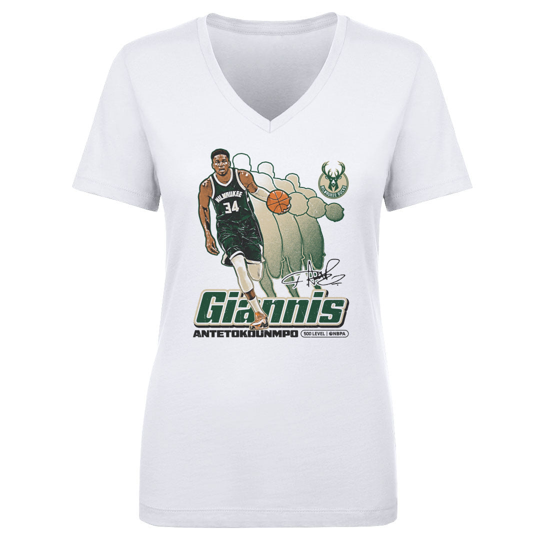 Giannis Antetokounmpo Milwaukee Bucks Retro