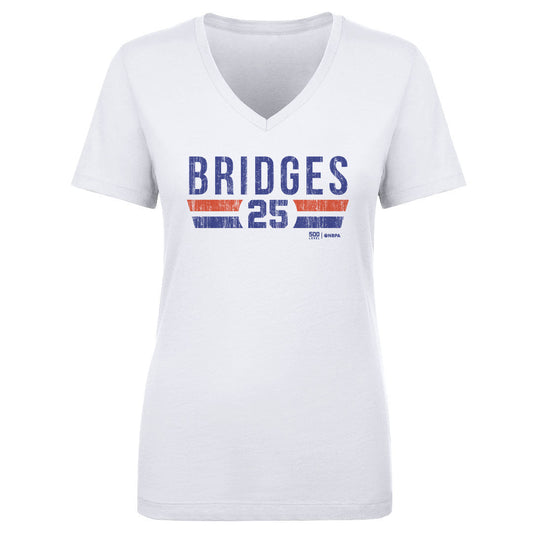 Mikal Bridges New York Knicks Font