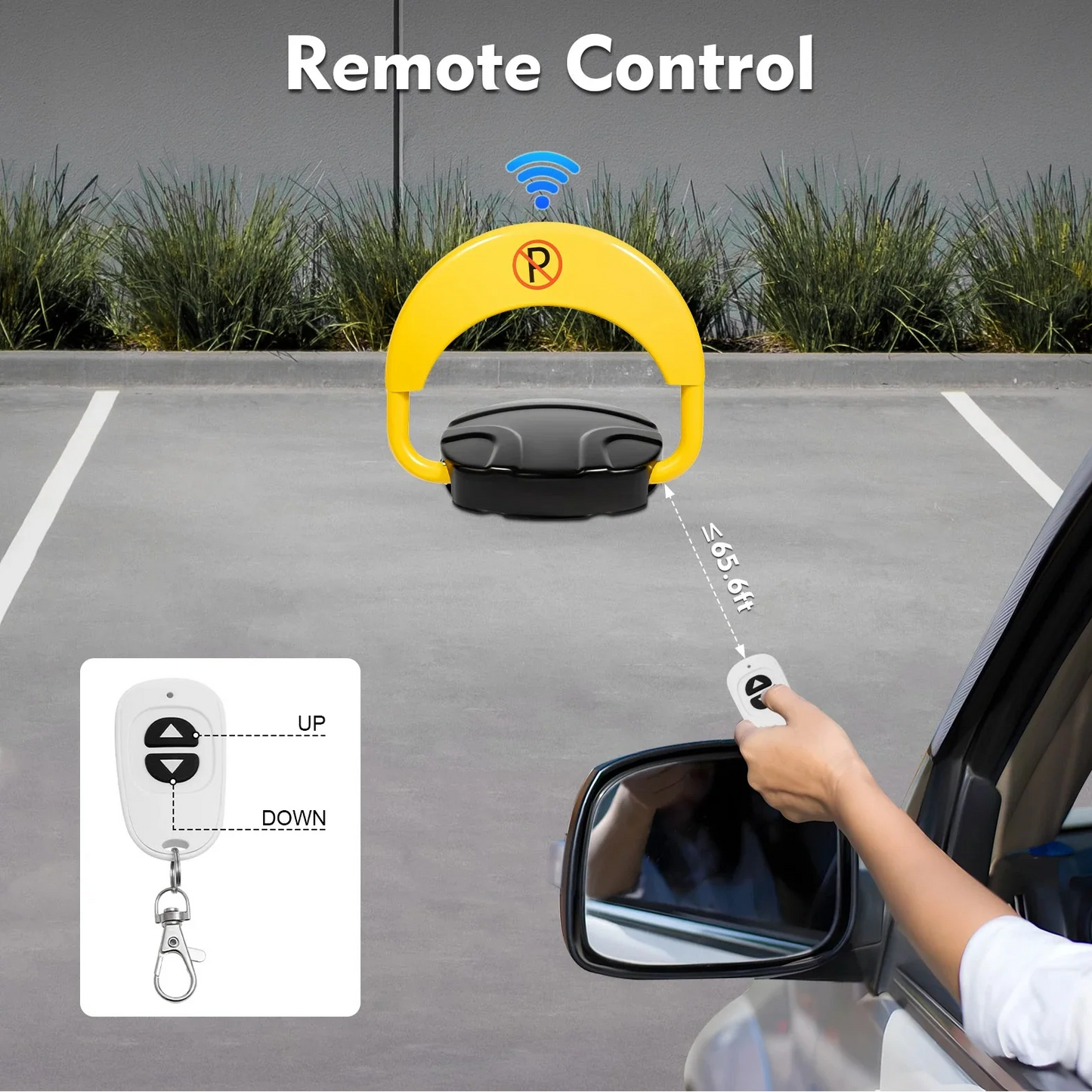 GuardianFold Smart Parking Lock | Remote-Control Steel Sentinel That Saves Your Spot Like a Boss 🚗🛡️
